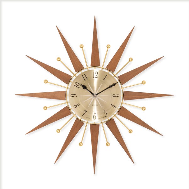 Acctim Wolcott Wooden Wall Clock image 1 of 4