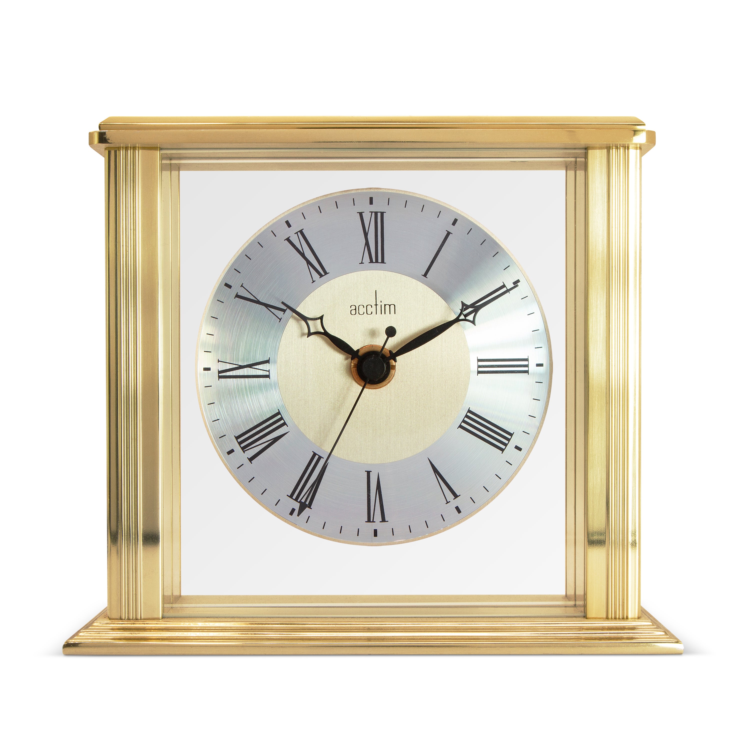 Acctim Hamilton Mantel Clock Brass
