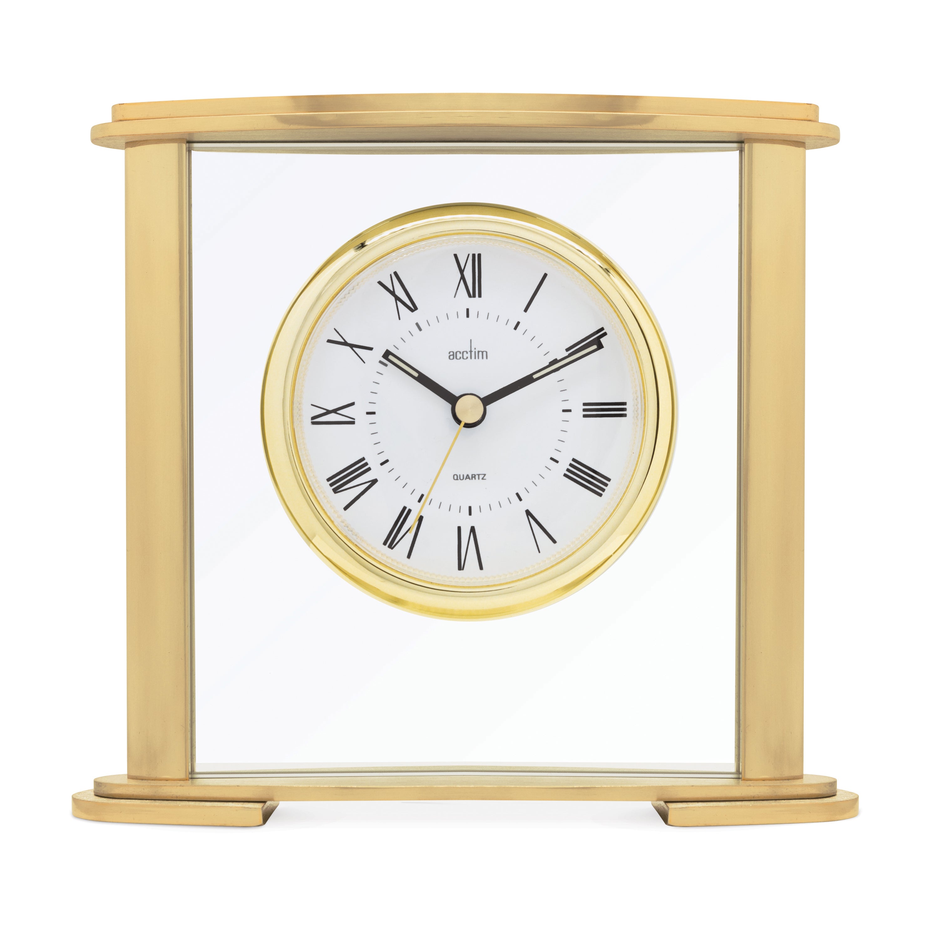 Photos - Wall Clock Acctim Colgrove Gold Mantel Clock Gold 