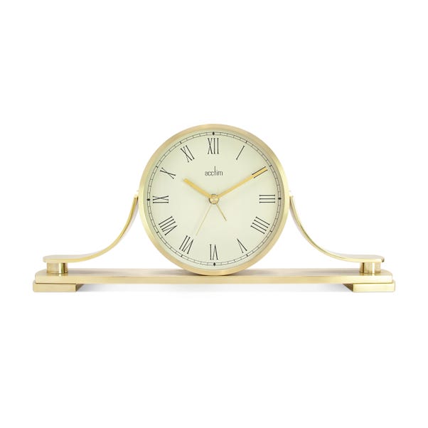 Acctim Wardley Brass Table Clock image 1 of 5