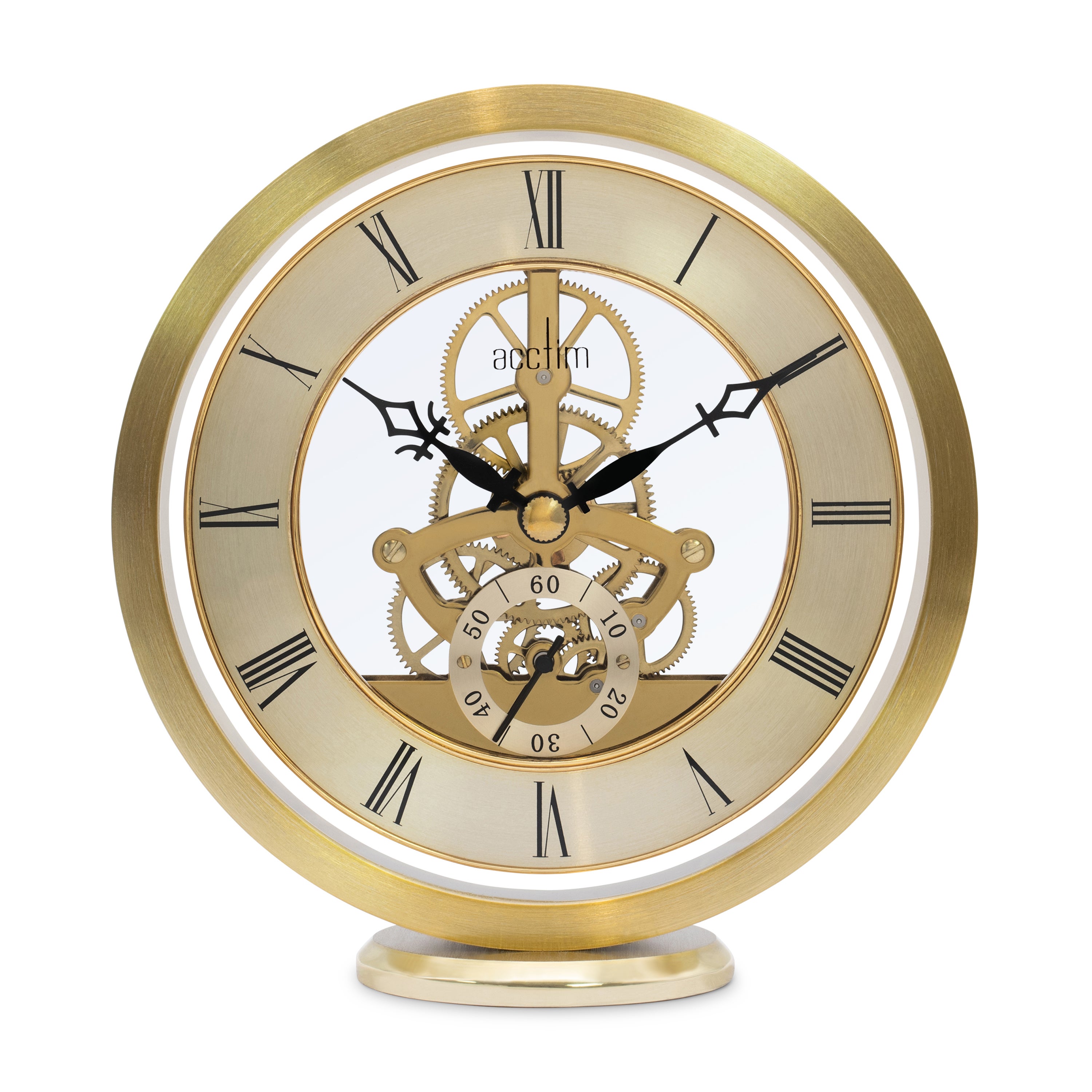 Acctim Millenden Mantel Clock Gold