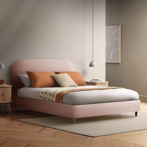 Silentnight Fara Bed Frame- Woven Fabric