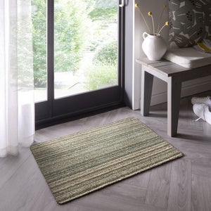 Marvel Striped Washable Cotton Doormat