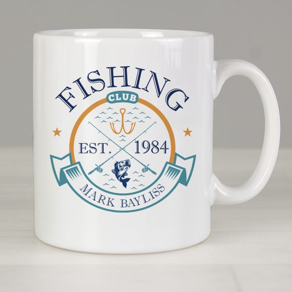 Personalised Fishing Club Mug image 1 of 3