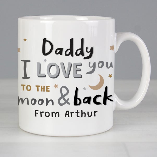 Personalised To the Moon and Back Mug image 1 of 2