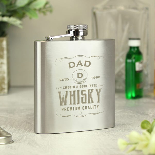 Personalised Whisky Hip Flask image 1 of 4