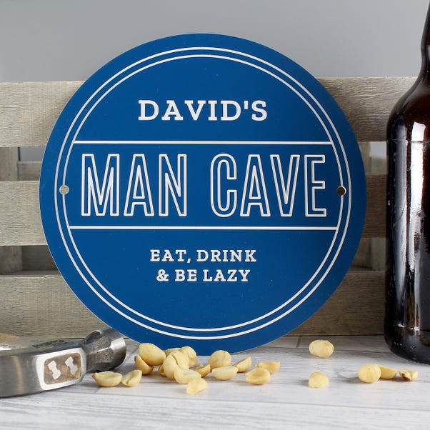 Personalised Man Cave Heritage Plaque image 1 of 3
