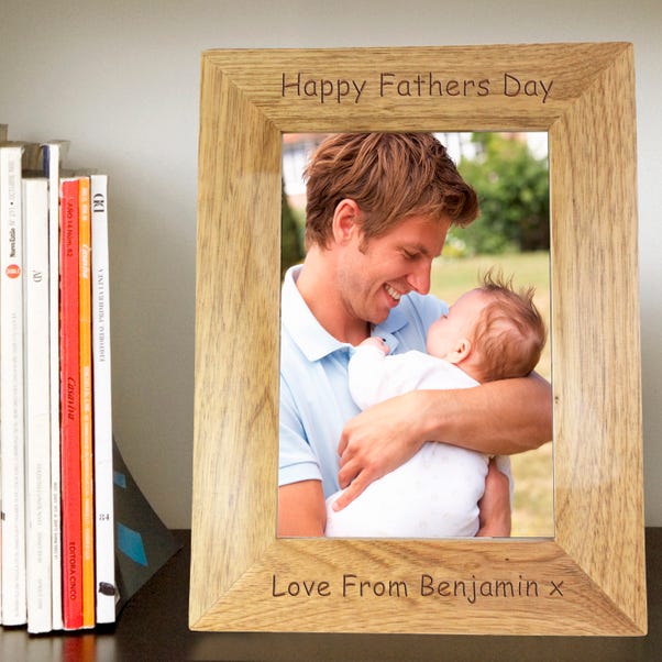 Personalised Wooden Photo Frame image 1 of 3