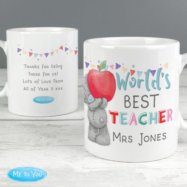 Personalised Me to You World's Best Teacher Mug image 1 of 2