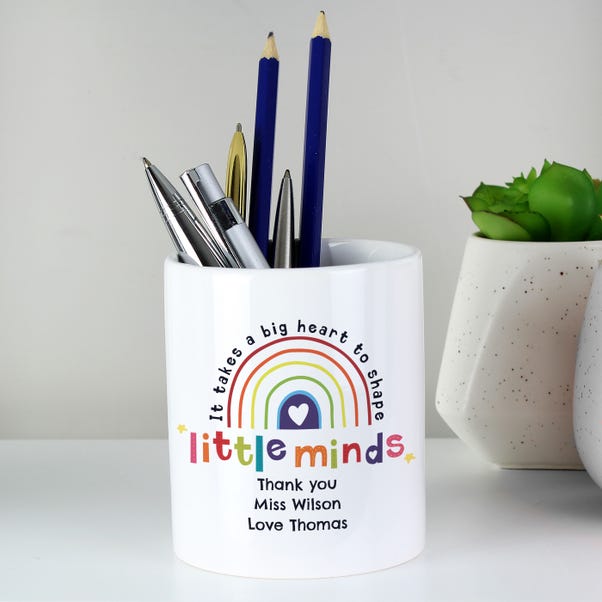 Personalised Shape Little Minds Ceramic Storage Pot image 1 of 5