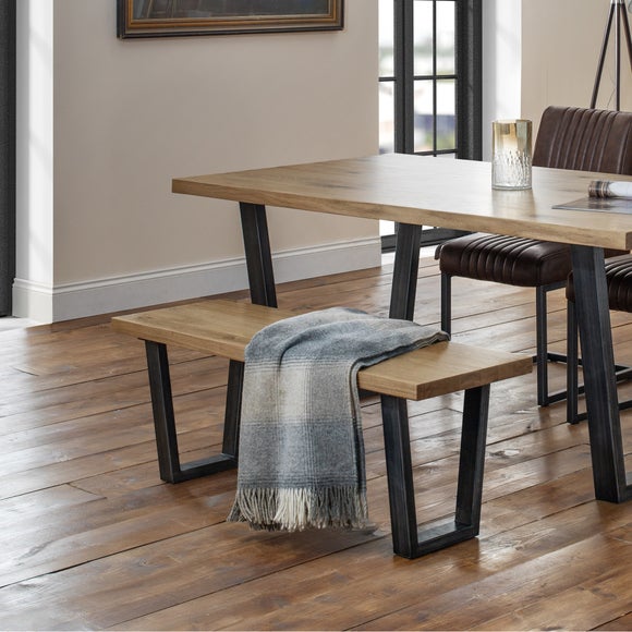 Click to view product details and reviews for Brooklyn Dining Bench Oak.