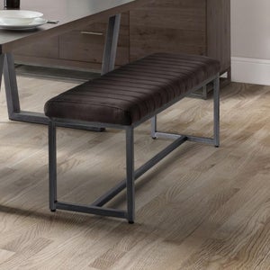 Brooklyn Dining Bench- Suede