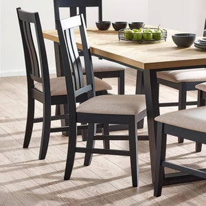 Hilton Set Of 2 Dining Chairs- Rubberwood