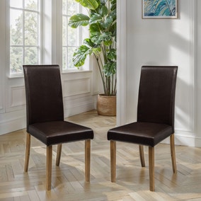 Faux Leather Dining Chairs Dunelm Faux Leather Dining Chairs Dunelm