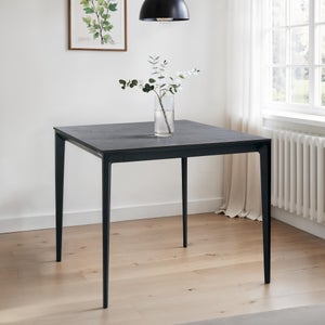 Miami 4 Seater Square Dining Table- Stone