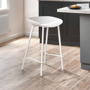 Renzo Set Of 2 Bar Stools- Metal