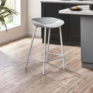 Renzo Set Of 2 Bar Stools- Metal