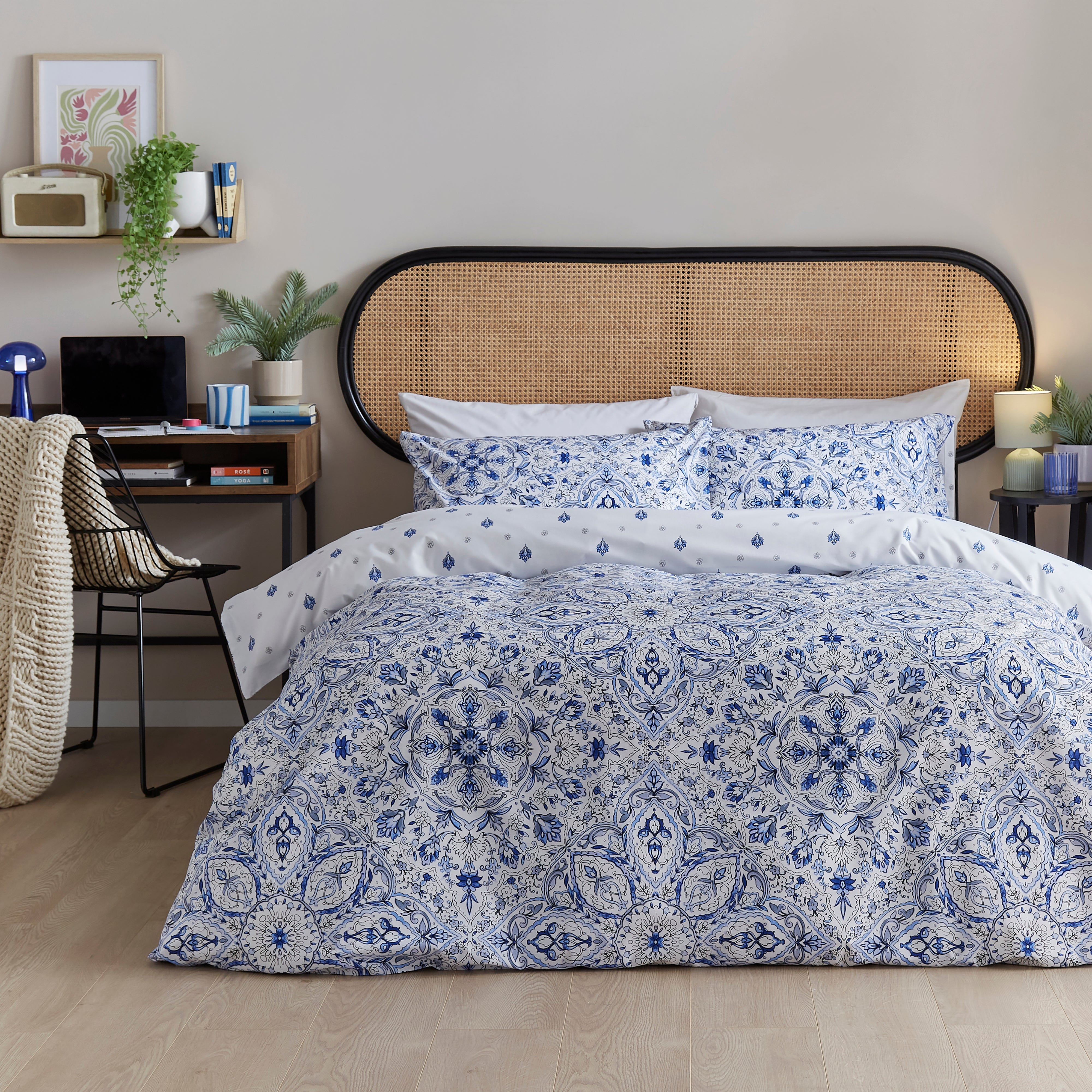 Jessie Blue Duvet Cover Set