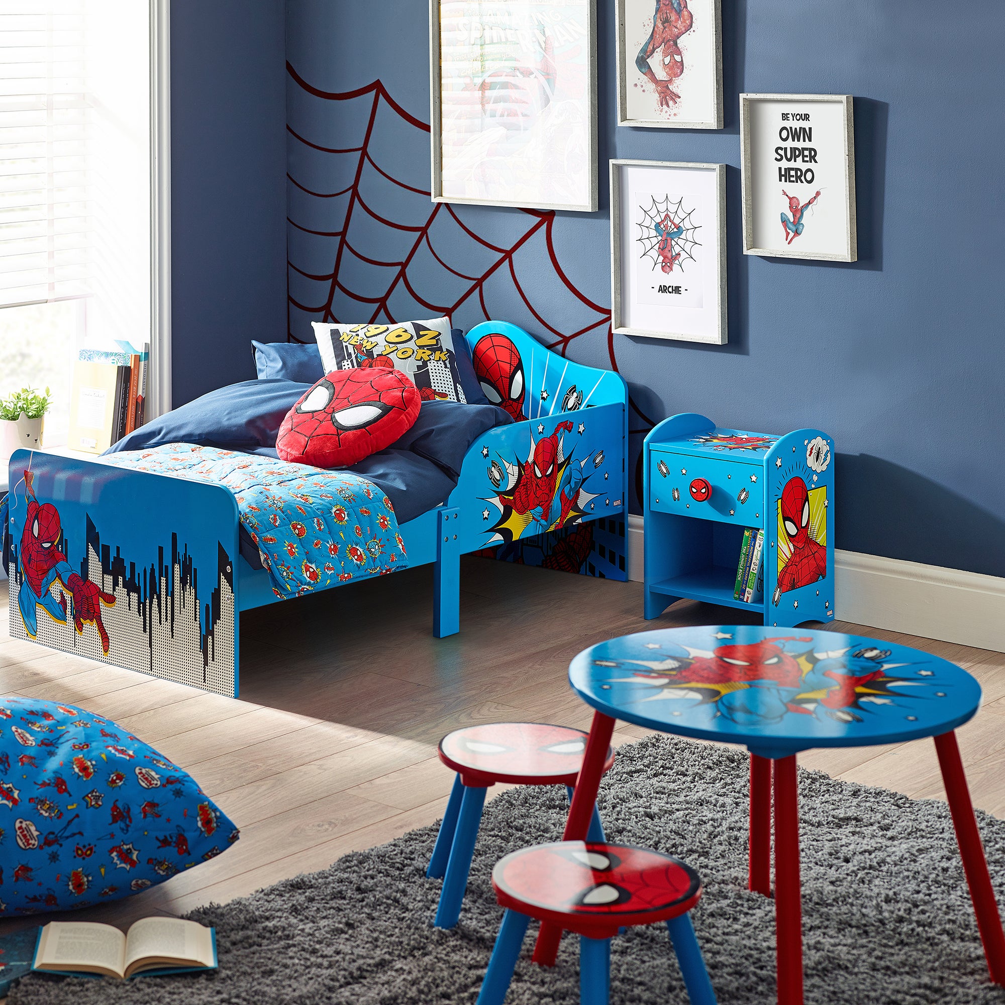 Marvel SpiderMan Toddler Bed