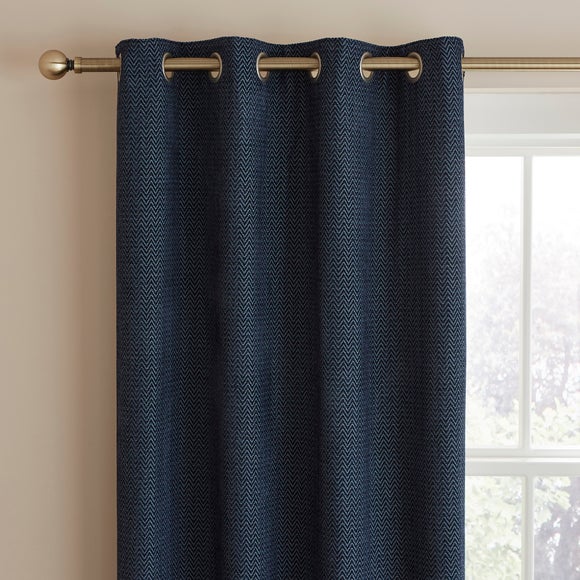 Click to view product details and reviews for Herringbone Chenille Thermal Eyelet Curtains. Click to view product details and reviews for Herringbone Chenille Thermal Eyelet Curtains.