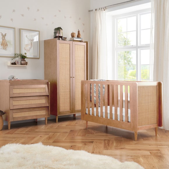 Tutti Bambini Japandi 3 Piece Nursery Furniture Set