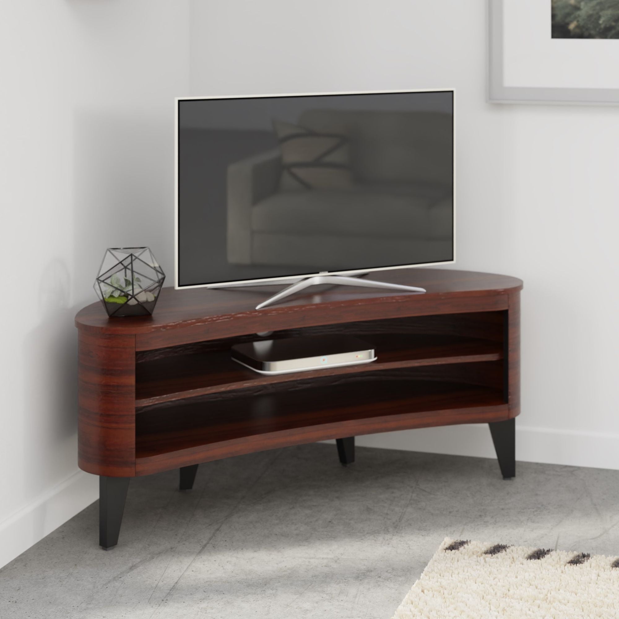 San Francisco Tv Stand For Tvs Up To 60 Walnut