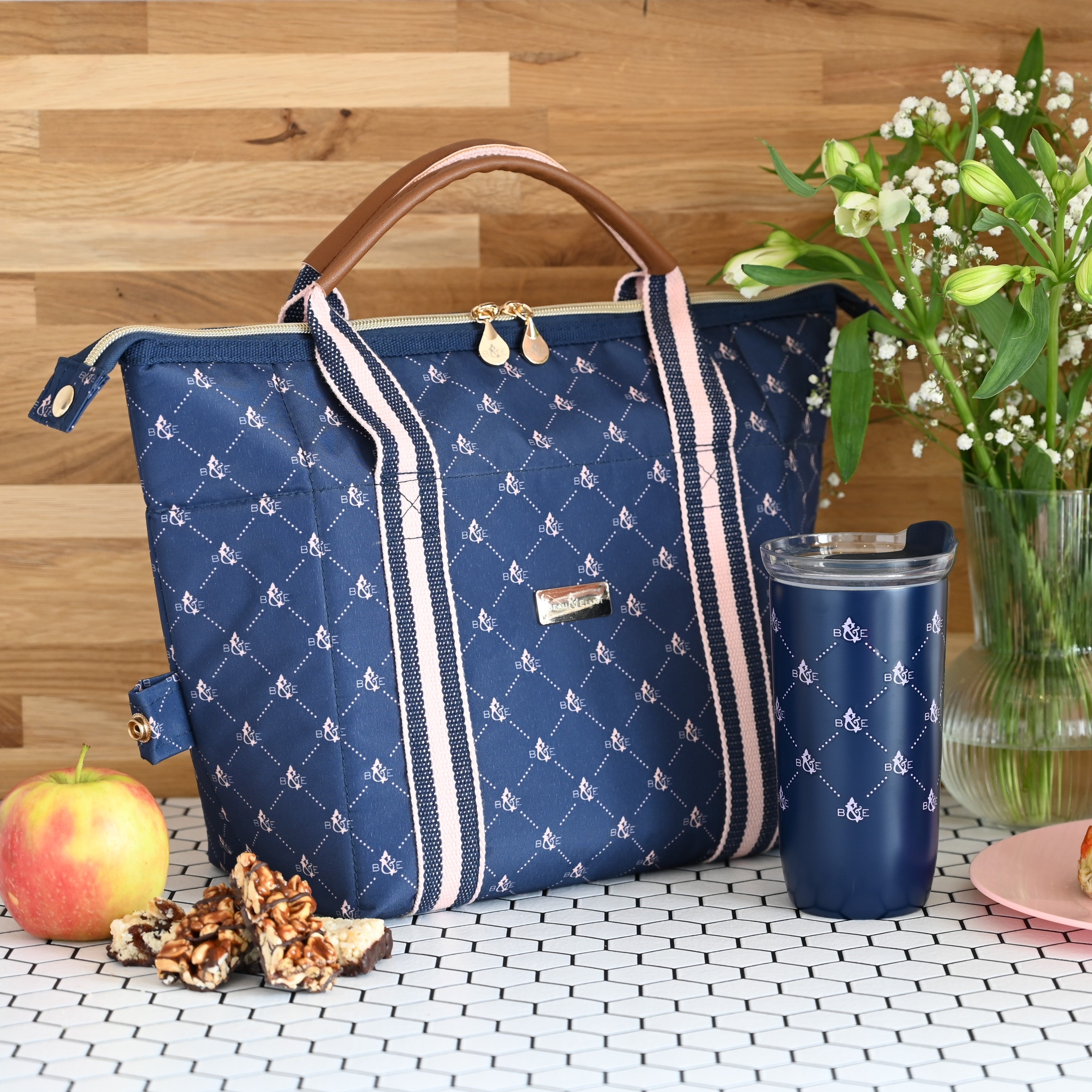 Monogram Midnight Convertible 2 in 1 Lunch Bag