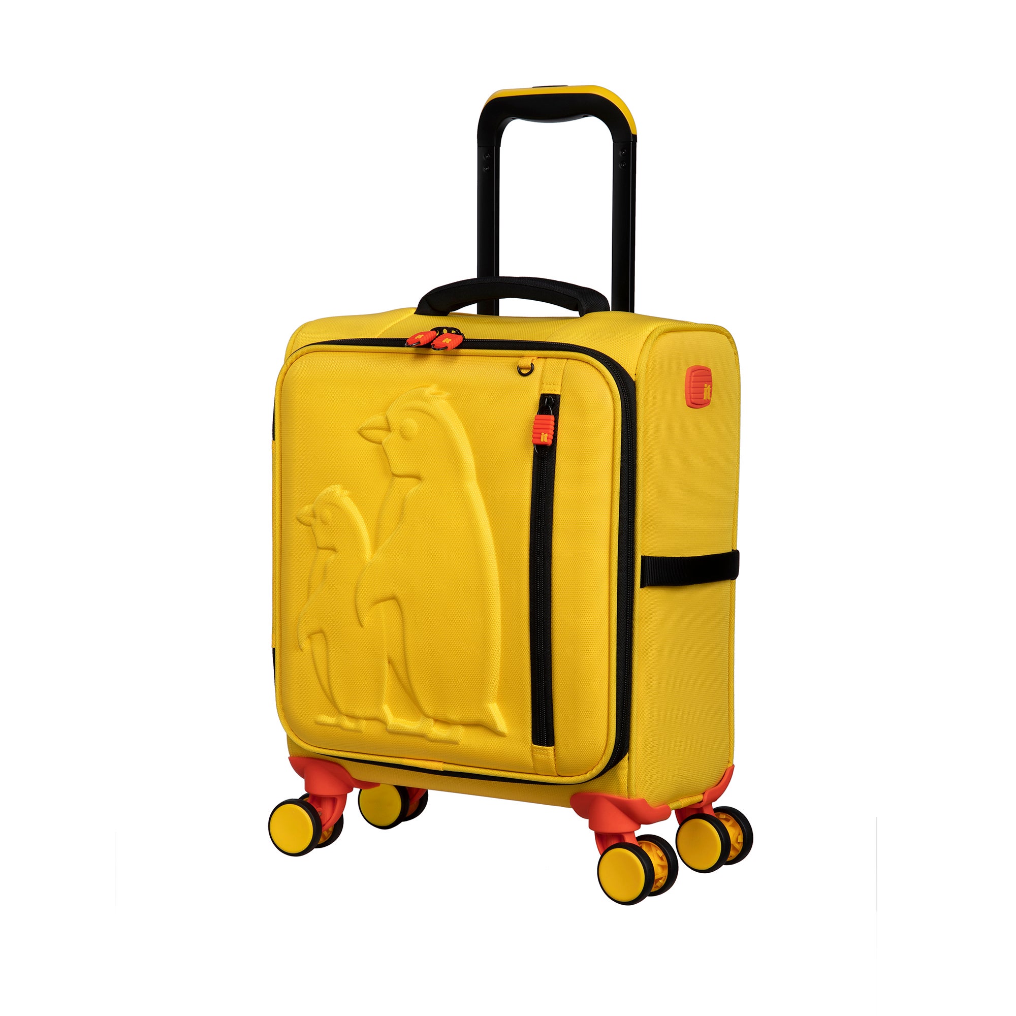 IT Luggage Pengiuno Hard Shell Kiddies Tropical Lemon Suitcase