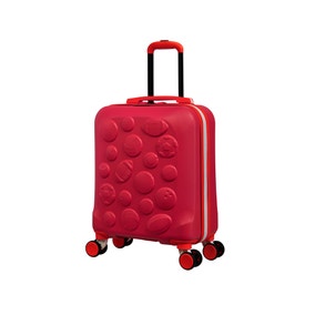 IT Luggage Half Time Hard Shell Kiddies Poppy Red Underseat Suitcase 