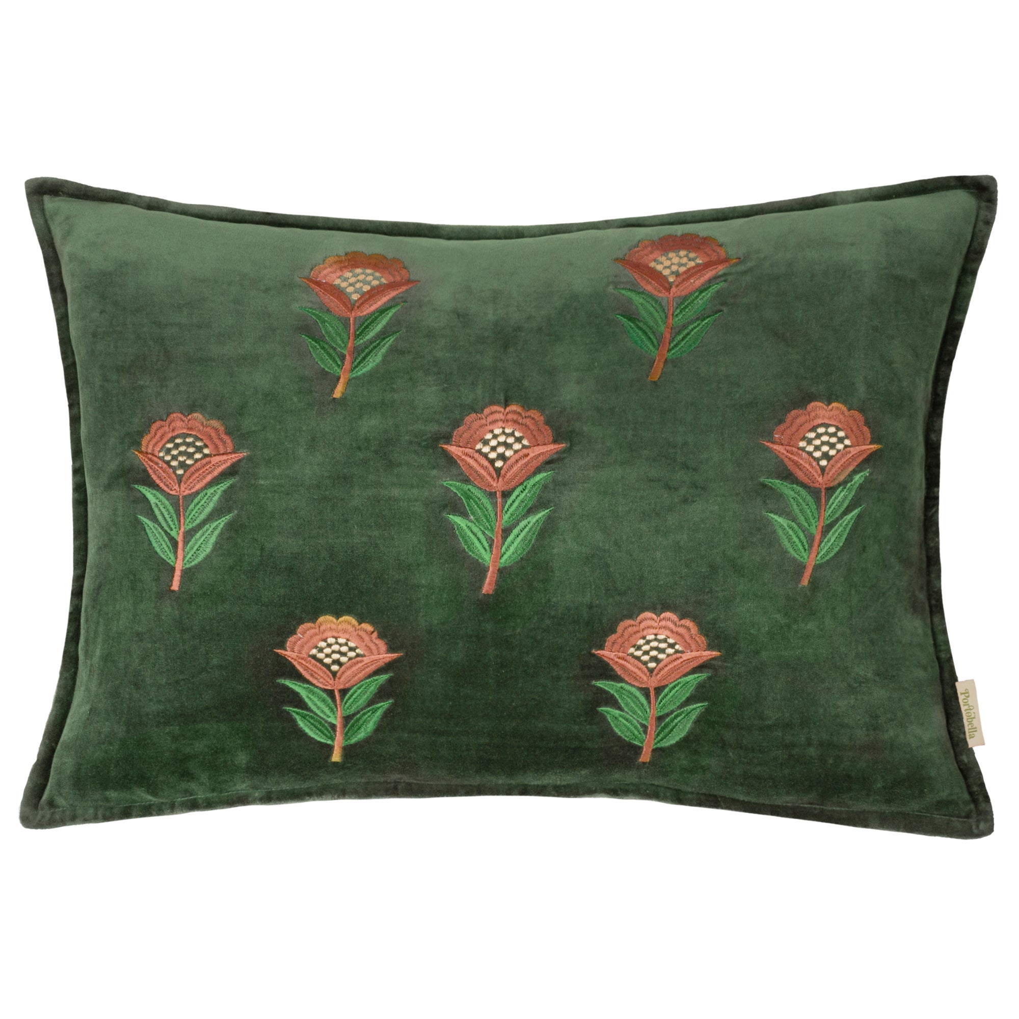 Eltham Rectangular Cushion Green