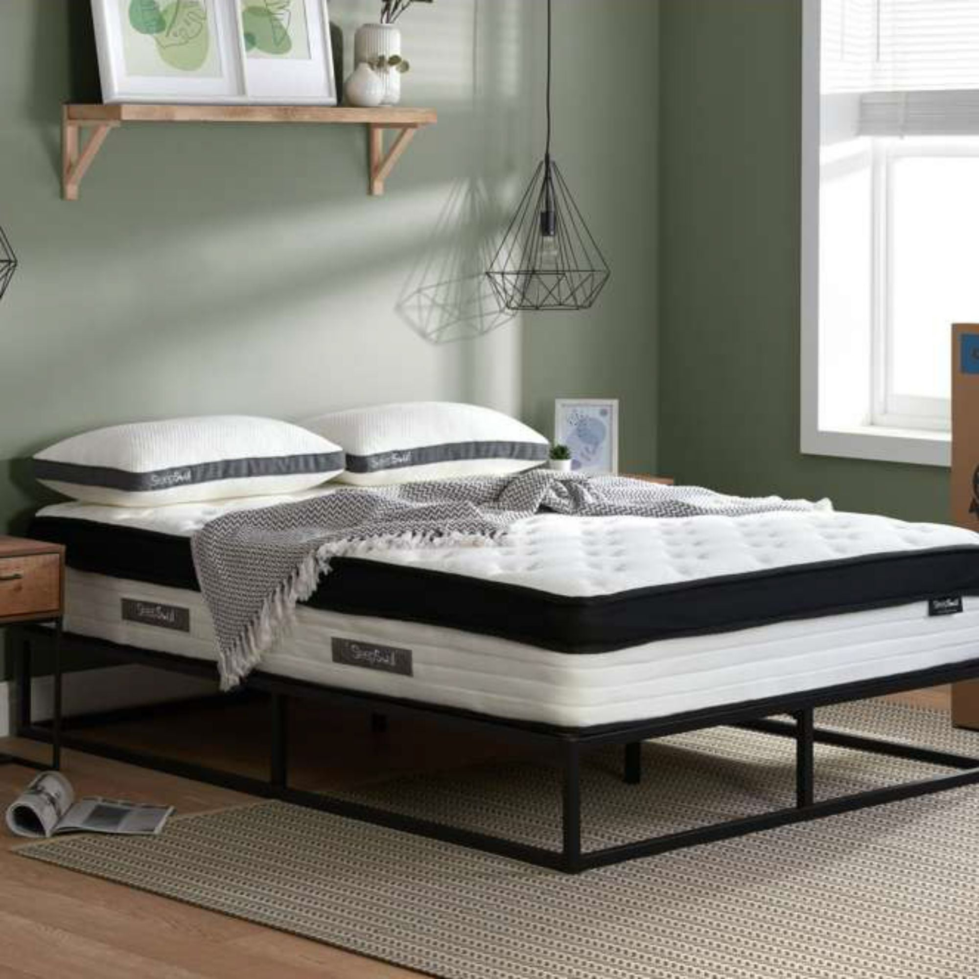 Sleepsoul Cloud 800 Pocket Sprung Mattress White