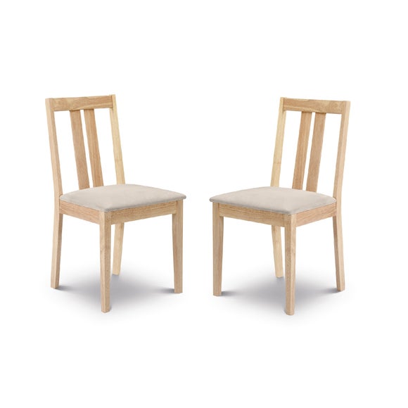 Click to view product details and reviews for Rufford Set Of 2 Rufford Dining Chairs Faux Suede.