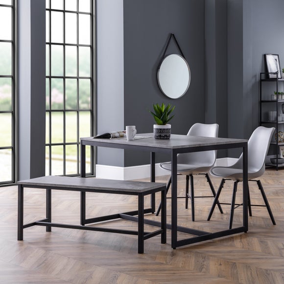 Click to view product details and reviews for Staten 4 Seater Dining Table Concrete.