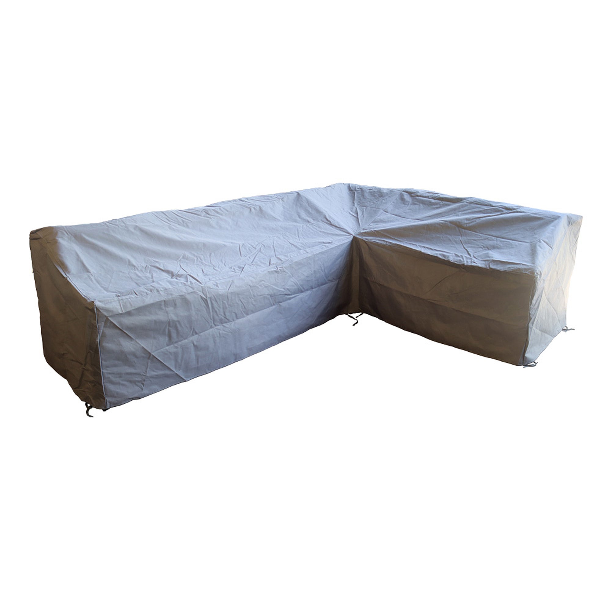 L Shape Heavy Duty Furniture Cover Taupe