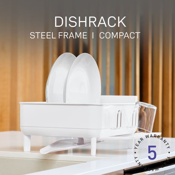 View Simplehuman Compact Steel Frame Dishrack View Simplehuman Compact Steel Frame Dishrack