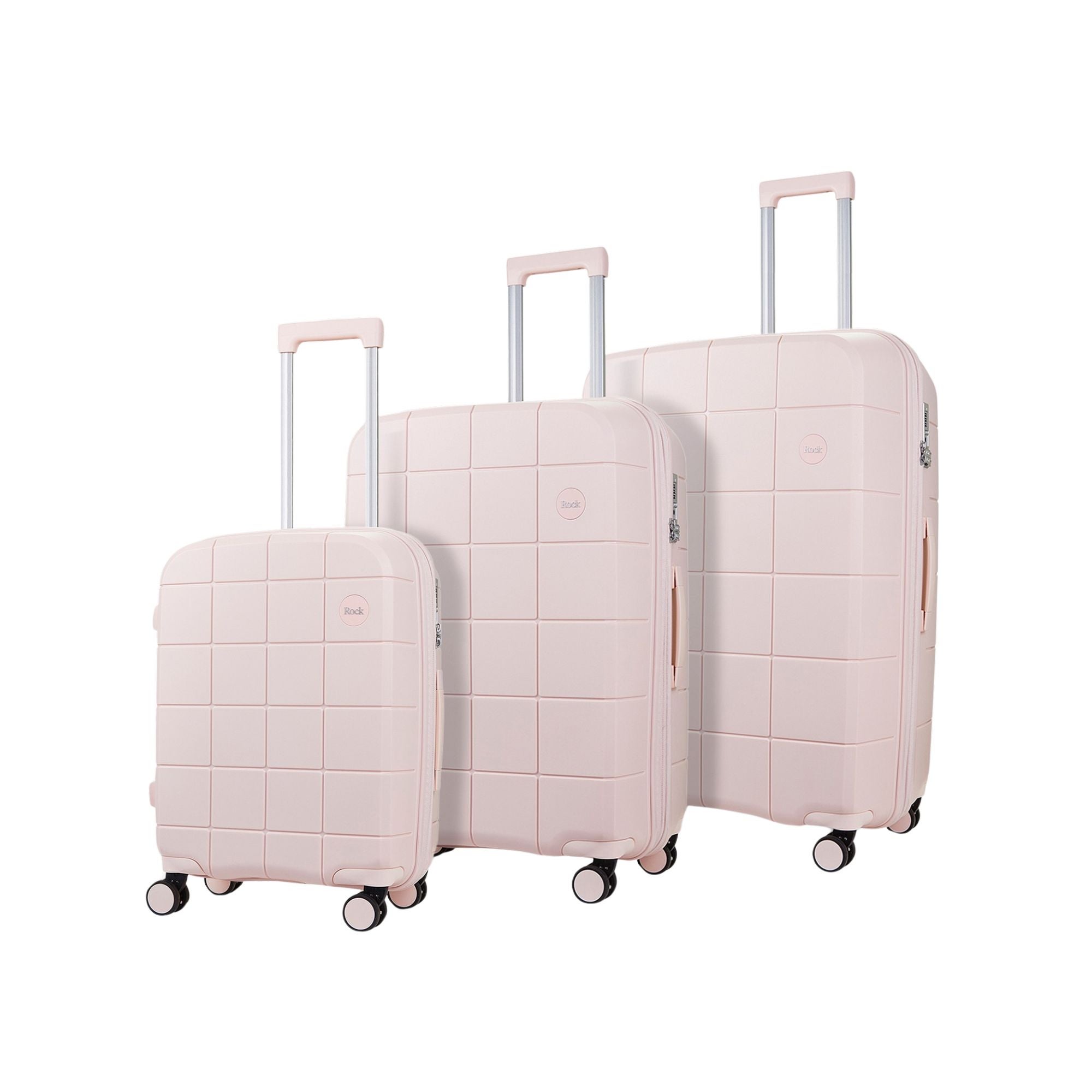 Rock Luggage Pixel Set of 3 Suitcases