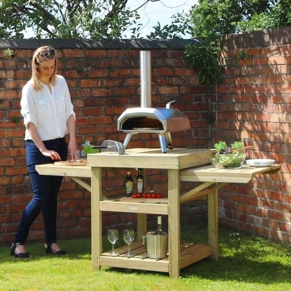 Garden Pizza Oven Table