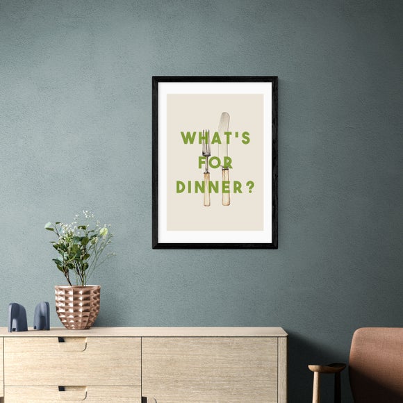 East End Prints What's For Dinner? Print by The 13 Prints