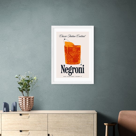 East End Prints Negroni Print By Holliegraphik