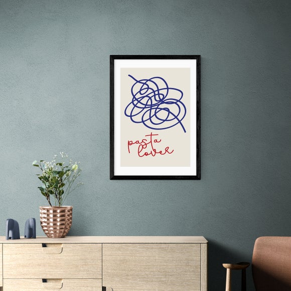 East End Prints Pasta Lover Print by Inoui