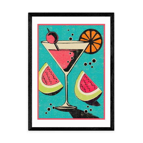 Photo 2 of East End Prints Miami Cocktail Print By Jil White