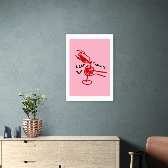 East End Prints Keep Em Coming Print by SimplyExtraJordanary