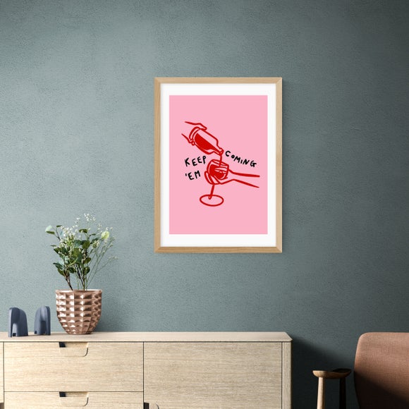 East End Prints Keep Em Coming Print by SimplyExtraJordanary