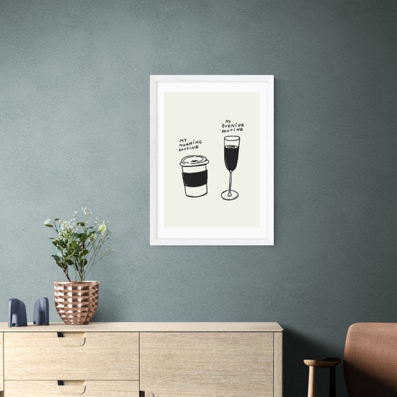 East End Prints Routines Print by Tartagain