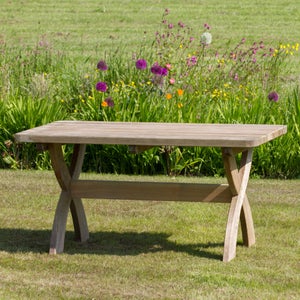 Harriet Wooden Rectangle Garden Dining Table
