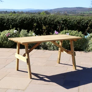Freya Wooden Garden Dining Table