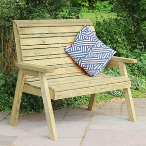 Freya 2 Seater Wooden Garden Bench