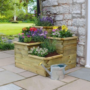 4 Tier Raised Flower Bed