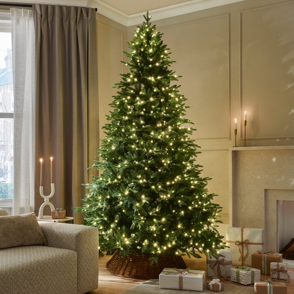 View 7.5ft Pre-lit Rivington Fir Christmas Tree View 7.5ft Pre-lit Rivington Fir Christmas Tree