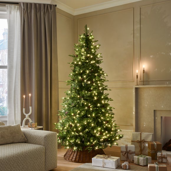 View 7.5ft Pre-lit Northern Noble Christmas Tree View 7.5ft Pre-lit Northern Noble Christmas Tree